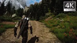 Destroying my 3080 with Witcher 3: Next Gen modded - Ray Tracing Max Settings [4k]