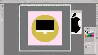 Рисуем iMac в Photoshop