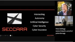 2023 Nov. 17 Pete DeNagy: Seccara- at Intersection of Autonomy, AI, Cyber Risk/Sec. & Cyber Insurnce