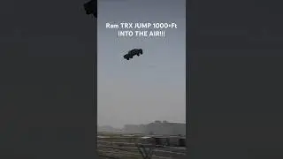 Ram TRX 1000Ft in the AIR GONE BAD! 