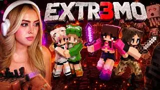 ARI en MINECRAFT EXTREMO | DÍA 6 ☠🔥 MISIÓN EN EL NETHER 😲 