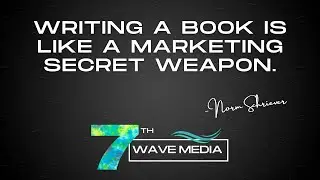 Writing a book is like a marketing secret weapon. 📚