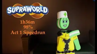 SUPRAWORLD 98% SPEEDRUN! | 1h36m IGT