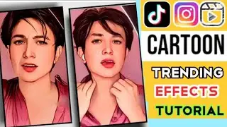 Cartoon Face Video Editing | Cartoon Reels kaise bnaye | Cartoon fece effects Editing