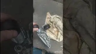 ягуар замена натяжного ролика