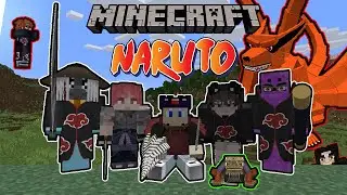 We Spent 100 Days in Naruto Minecraft [5 Friends]
