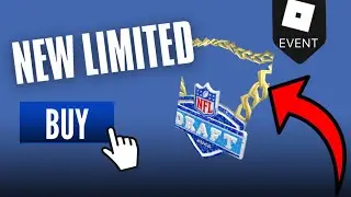 NFL Draft Chain | New Roblox Limited item
