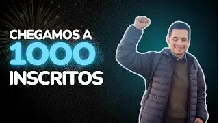Chegamos a 1000 INSCRITOS!