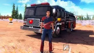 Открыл Fire truck в OTR!