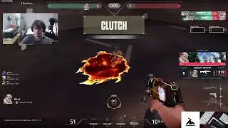 Sova's stunning 1v3 Clutch earns a 'WOW' from 100T's Asuna