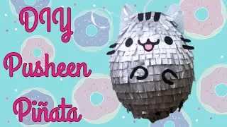 Pusheen Piñata. DIY Piñata