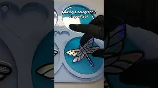 a little clip from my latest tutorial #shorts #resinart #epoxyresin #stainedglass #liadiadesigns