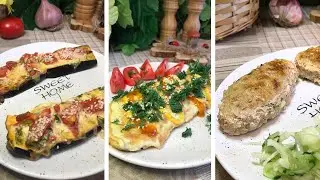 3 идеи полезного обеда! Питайтесь вкусно! ЗДОРОВЫ БУДЬТЕ!