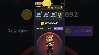 Hamster Kombat Daily Cipher #hamsterkombat #dailycipher #dailyciphercode #dailycipherhamsterkombat
