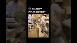 🤯 Will robots replace humans in the kitchen?