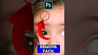 Ria e aprenda: removendo arranhões no Photoshop (o jeito engraçado)a #shorts