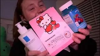 ASMR my nighttime essentials show & tell