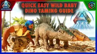 How to Tame Baby Dinos in Ark: Survival Ascended