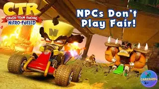 CTR Nitro Fueled Switch Gameplay  - NPCs Don't Play Fair