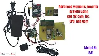 ADVANCED WOMEN'S SECURITY SYSTEM USING ESP32 CAM , IOT , GPS , AND GSM  // Engineering / project