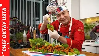 How to make Red Lentil Patties? I CHEF OKTAY