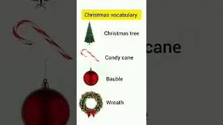 Christmas Vocabulary #informative #learning #christmas #christmastree #viralvideo #newyear2023