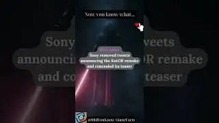 Sony removed tweets announcing the KotOR remake and concealed its teaser