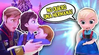 ❄️ ELSA rechaza a su NUEVA HERMANITA ANA 👶🏻Frozen 2 ☃️ Juguetes Fantásticos
