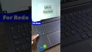 Undo and Redo 