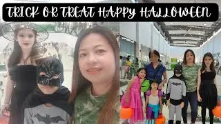 TRICK OR TREAT HAPPY HALLOWEEN @Starmall San Jose Del Monte Bulacan l Bazte  and Dvine Vlogs