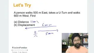 Distance vs Displacement