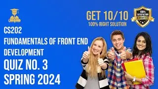 CS202 QUIZ 3 2024