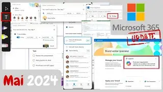 Was ist im Mai für Microsoft 365 zu erwarten? | Mai 2024 Roadmap