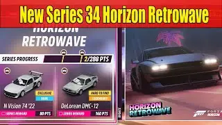 Forza Horizon 5 Festival Playlist Series 34 Horizon Retrowave