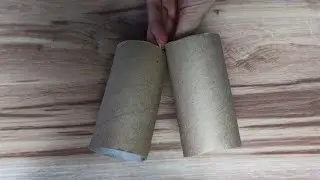 Смотрите как красиво и с пользой я применяю втулки от туалетной бумаги
