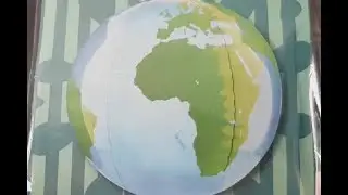 Giant Inflatable Beach Ball Globe