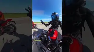 Bikers Pass By Cop By Accident