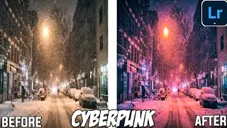 🔴Cara Edit Foto CYBERPUNK Di Lightroom | Sobat Editor