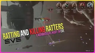 A Wormholer's Sunday Night | A glimpse into ratting, pvp and well ratting
