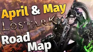 Glaivier Release! Lost Ark Roadmap Release for April and May!