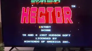 Starship Hector Hiscore Challenge