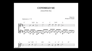 CONMIGO SE (GUITARRA CLASSICA)