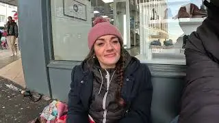 Blackpool street Talk Locals & Homeless Female Interview Part 1