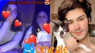 OMG 😱 PRETTY TIKTOK GIRLS 😍 HANDSOME REACTION 😱😍 #ometv #omegle #tiktok