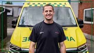 Hentet af ambulance!