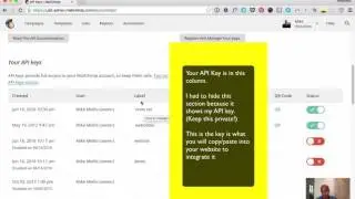 Where to Find MailChimp API Key