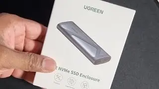 Unboxing Ugreen NVMe SSD enclosure & Installing 1TB SSD