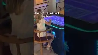 finally a kid without a phone