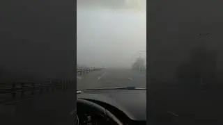 дорога в туман.