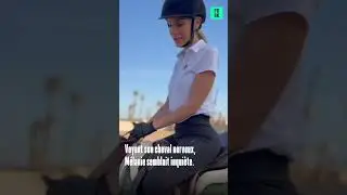 Mélanie ORL  a failli perdre l’usage de ses jambes après une chute à cheval 😨